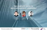 The Complete Guide to Sales Development Leadership