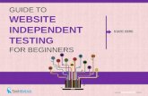 Guide to Website Independent Testing for Beginners