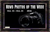 News Photos of the Week - Oct. 15 - Oct. 21     2016
