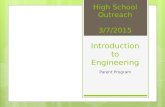 Developing a Successful Parent Program in Conjunction with an Established K-12 Outreach Event - Intro to Engineering