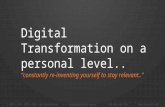 Young it - digital transformation on a personal level