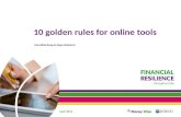 10 Golden Rules for Online Tools