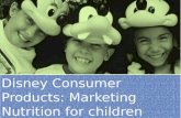 HBR case study: Disney consumer products nutrition marketing for children