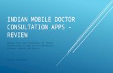 Indian mobile doctor consultation apps  review