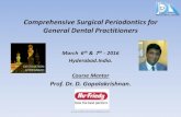 Comprehensive Surgical Periodontics course for general dental practitioners