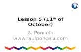 Lesson 5 (11th of october)