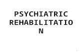 Community psychiatric rehabilitation
