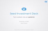 Brandvee Seed Pitch Deck