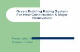 Green building rating system seminar
