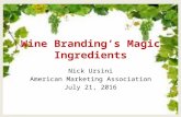 Wine Branding Magic Ingredients
