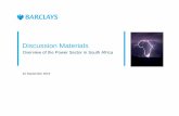 Bankability of clean energy projects - South Africa case