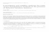 Convergence and stability analyses vector extrapolation methods in ...