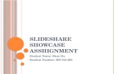 Slideshare showcase asshignment