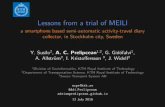 Lessons from a trial of MEILI a smartphone based semi-automatic activity-travel diary collector, in Stockholm city, Sweden