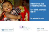 Global Financing Facility (GFF) in Support of Every Woman Every Child Workshop – Day 4 – Strengthening Investment Cases: GFF Comodities
