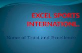 Excel Sports International ppt new