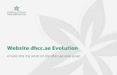 Dubai Healthcare City Website Evolution