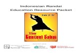 Indonesian Randai Education Resource Packet