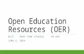 Open education resources (oer)