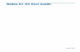 PDF Nokia X1-01 User Guide