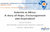 Asterisk in Africa - a story of Hope, Encouragement and Inspiration