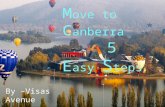 Move to Canberra Australia in 5 easy steps