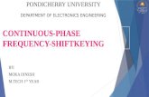 continuos phase frequency shift keying(cpfsk)