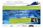 April 28 2015 Fact vs Fiction Flyer
