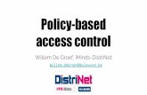 Policy based access control
