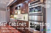 Under Cabinet Lighting - UC2A Series from iLuXx - Installation Guide