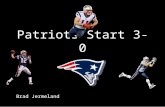 New England Patriots Start 2015 3-0