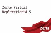 Zerto Virtual Replication 4.5