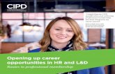 CIPD routes to professional membership brochure