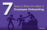 7 Ways to Make the Most of Employee Onboarding