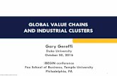 Global Value Chains and Industrial Clusters