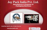 Packaging by Joy Pack India Pvt. Ltd., New Delhi