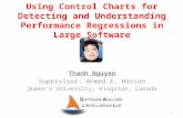 Using Control Charts for Detecting and Understanding Performance Regressions in Large Software