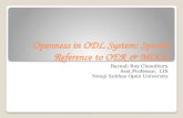 Openness in Open & Distance Learning system