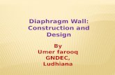 Diaphragm walls construction_and_design