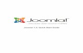 Joomla 15 quickstart guide