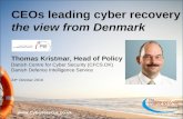 Danish Centre for Cyber Security - Thomas Kristmar - CEOs leading recovery in Denmark
