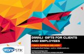 7 Days Express Delivery - Diwali Gifts for Clients and Employees