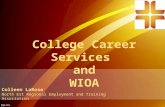 College Career Services and WIOA
