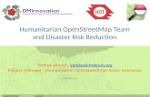 Humanitarian OpenStreetMap Team and Disaster Risk Reduction