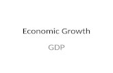 Measuring Economic Growth and GDP