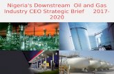 CEO Strategic Brief_ The Nigerian Downstream Oil and Gas Sector 2017-2020 Strategic Imperatives