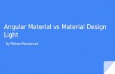 Angular material vs material design light