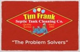 Septic Tank Cleaning - How Tim Frank Septic Tank Cleaning Company Operates