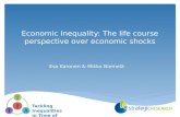 Economic Inequality: The life course perspective over economic shocks