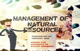 Management Of Natural Resource Class 10 Science PPT Project
